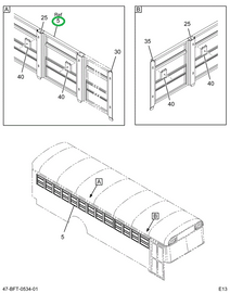 2233962C94 Window, Passenger Split Sash,