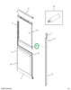 2234037C3 Extrusion, Aluminum Window Sli