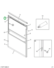 2234043C2 EXTRUSION  ALUMINUM  WDO SLIDI