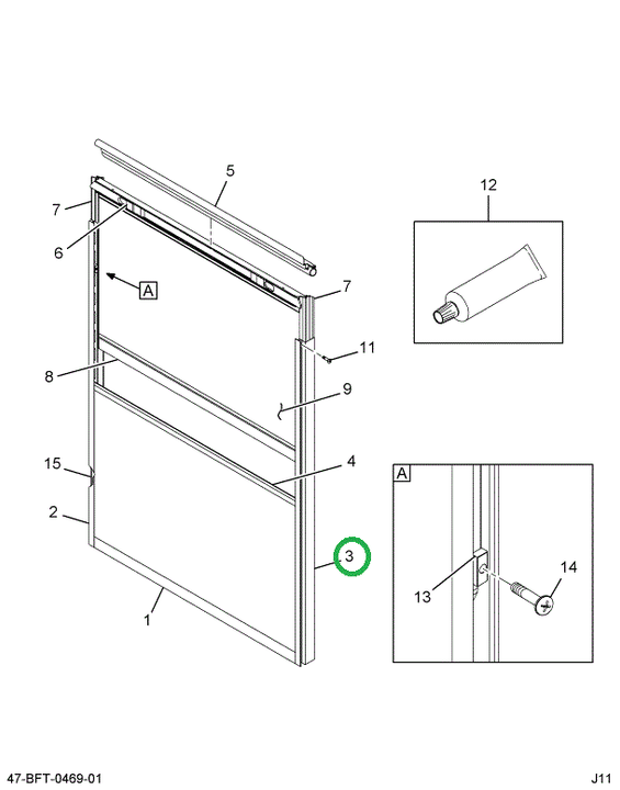 2234063C1 Extrusion, Window, Bus, Alum W