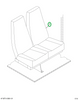 2234875C92 Seat, Left Hand, Bus Body, Lev