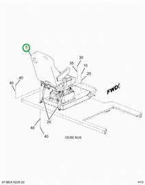2235590C92 Seat Driver Nat Sca 42 Pvl Gy