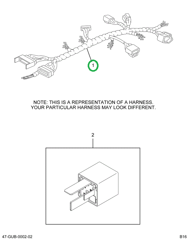 2236422C94 Harness, Ignition Master Disc