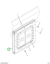 2236841C1 Panel Trim Oval Window Inside
