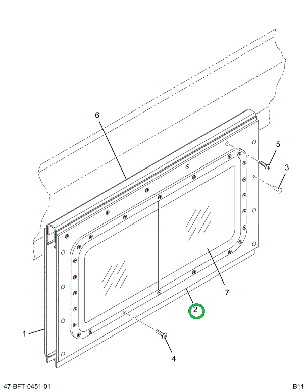 2236844C1 Panel Trim Oval Window Out 2-