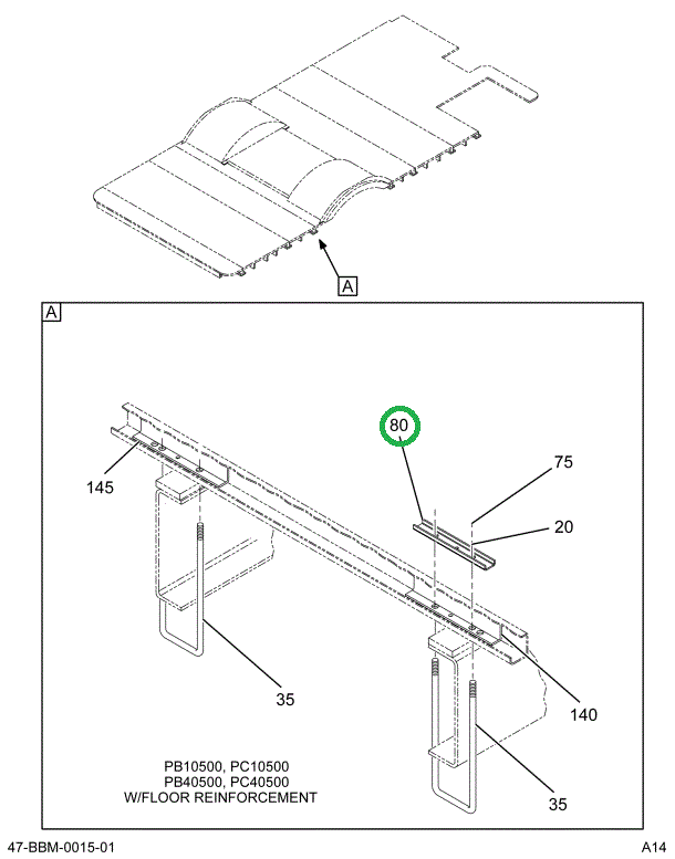 2236946C2 REINFORCEMENT , U BOLT BODY TI