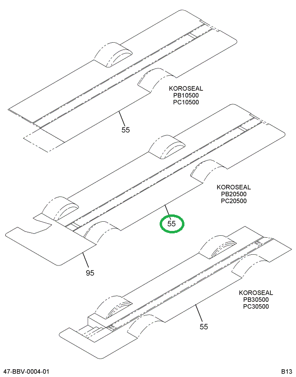 2237194C1 Mat, Floor One Pc Vnl 89 X 287