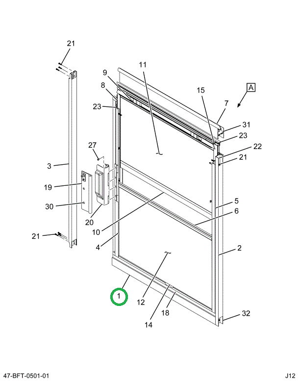 2237204C1 EXTRUSION, ALUMINUM , KOUT OUT