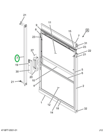 2237216C1 EXTRUSION, ALUMINUM , KOUT VER