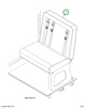 2237750C93 Seat, Rh, Bus Body, 36 Bti 3pt