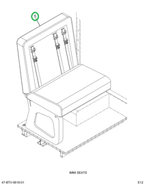 2237795C92 Seat Assy, Lh, 39 Bti 3pt 42pv