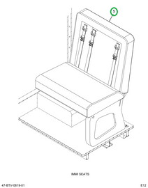 2237870C93 Seat, Right Hand, Bus Body, As