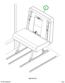 2238600C91 Seat, Right Hand, 30 Gen4 3pt