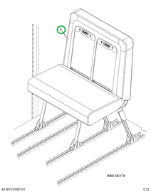2238693C91 Seat, Right Hand, 39 Gen4 42vn