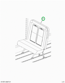 2238695C91 Seat, Rh, 39 Gen4 42pvl Bl 6l