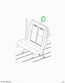 2238709C91 Seat, Right Hand, 39 Gen4 42kv