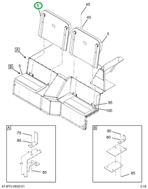2238729C93 Seat, 39 Gen4 3pt 42vnl Bl Dav