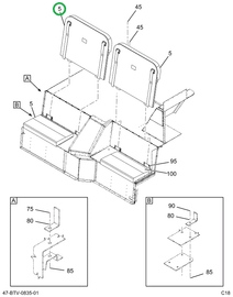 2238733C93 Seat, 39 Gen4 3pt 42pvl Gy Dav