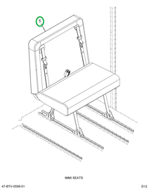 2238759C91 Seat, Left Hand, 36 Gen4 3pt 4