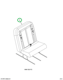 2238809C91 Seat, Lh, 36 Gen4 3pt 42kvr Bn