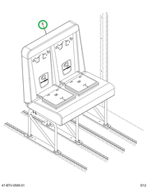 2239472C91 Seat, Left Hand, Cr 39 6leg Tr
