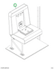 2239573C92 Seat, Left Hand, Cr 30 2leg Wa