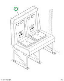2239855C91 Seat, Left Hand, Cr/ucra 39 6l