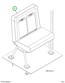 2241239C91 Seat, Left Hand, 39 Gen4 42pre
