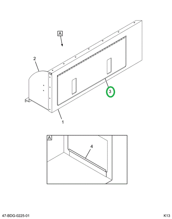 2241291C1 Door Assembly Storage Compt Dr