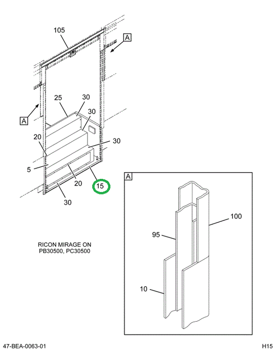 2241589C1 Tread, Step, Bus Body, Bot 48