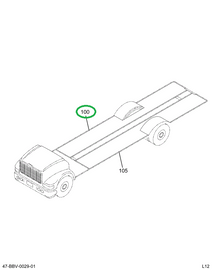 2241722C2 Mat, Floor, Bus Body ,smooth D