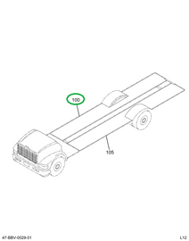 2241732C2 Mat, Floor, Bus Body ,smooth M