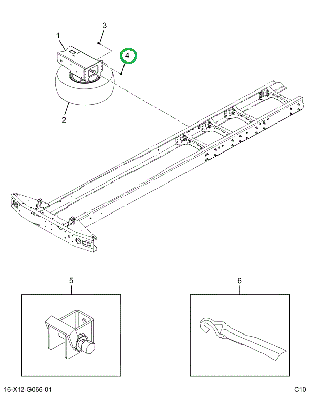 22816R1 NUT  1/2 P/T LOCK TYPE 5