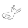23-11194-406 TERM-RING,5/16 STUD,6