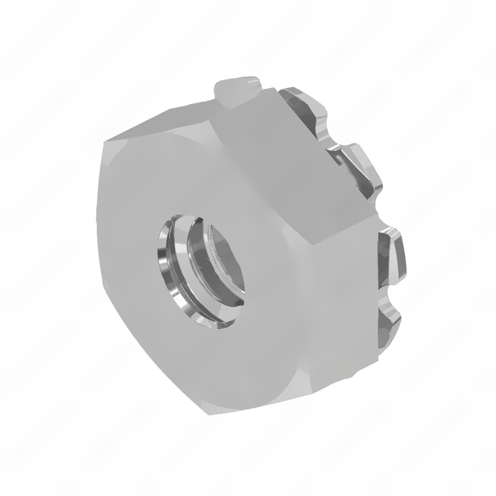 23-11488-106 NUT-HEX,ETLW,SST,6-32