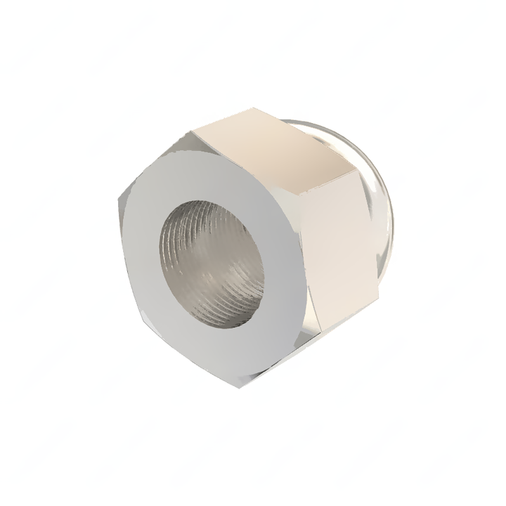 23-11553-138 NUT-HEX,CROWN-LOW,SST,