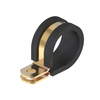 23-12231-004 CLAMP-HOSE,SGL,CUSH, .