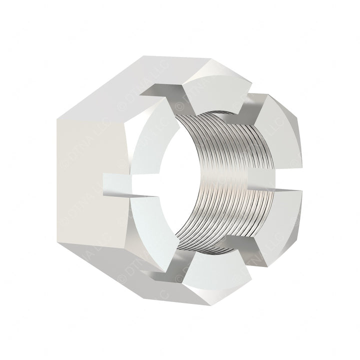 23-12417-004 NUT-HEX,SLOTTED