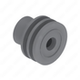 23-12497-400 SEAL-CABLE,CTS1.5S,GY,1.2-2