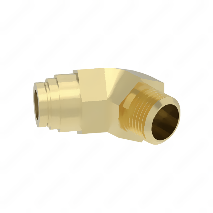 23-12519-942 ELBOW-PIPE/TUBING,-45 DEGREE,BR,PI,04NT/