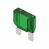 23-12539-030 FUSE-MAXI,30A,GREEN,MP