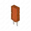 23-13126-205 FUSE-BLADE,5A,T2,MINI,14V,VIOLET