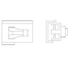23-13141-218 PLUG-2CAV MP800 PAC12146037 BK