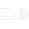 23-13141-226 PLUG-2CAV,MP480,PAC12033701,GRAY