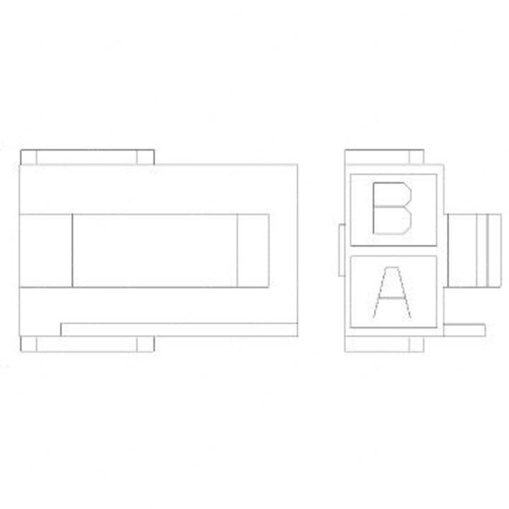 23-13141-226 PLUG-2CAV,MP480,PAC12033701,GRAY