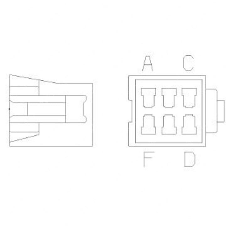 23-13141-608 PLUG-6CAV MP280 PAC12089527 LT