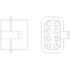 23-13141-814 PLUG-8CAV MP280 BUS32006C21 G