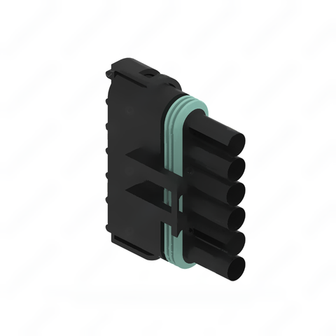 23-13146-602 PLUG-6CAV,WP,PAC12020926,BK