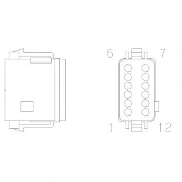 23-13148-008 PLUG-12CAV,DT,DUF,BR