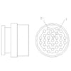 23-13148-050 PLUG-31CAV,HDP,DUF,BK,BKSHL,SK